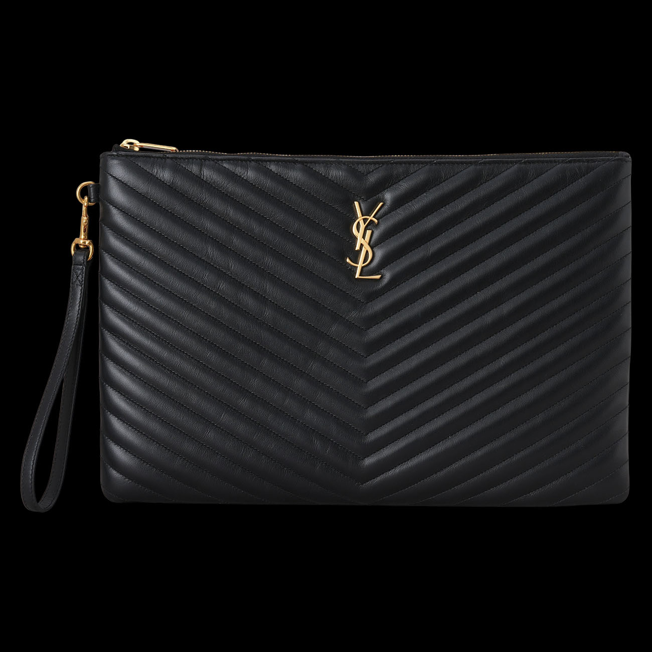 YVES SAINT LAURENT(USED)생로랑 440222 모노그램 클러치 라지